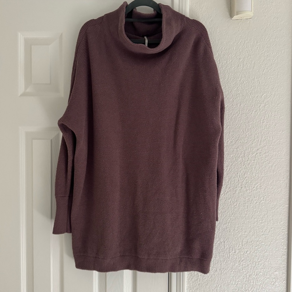 Free People Slouchy Ottoman Tunic Sweater